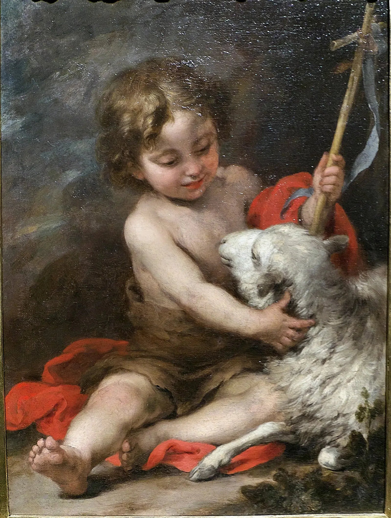 小さな聖ヨハネが子羊と遊んでいる - バルトロメ・エステバン・ムリーリョ

Source:
Le petit saint Jean jouant avec un agneau - Bartolomé Esteban Murillo
