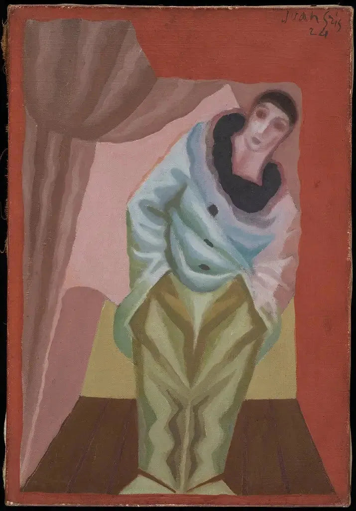 ピエロとカーテン - フアン・グリス

Source:
Le Pierrot au Rideau - Juan Gris