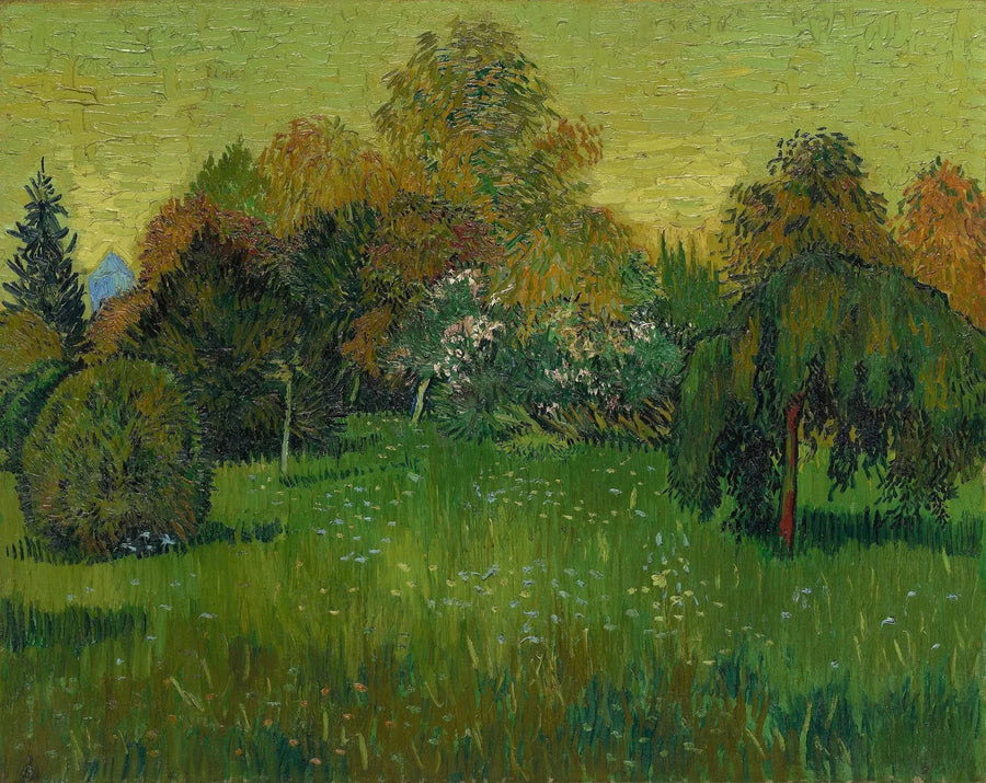 詩人の庭 - Vincent van Gogh