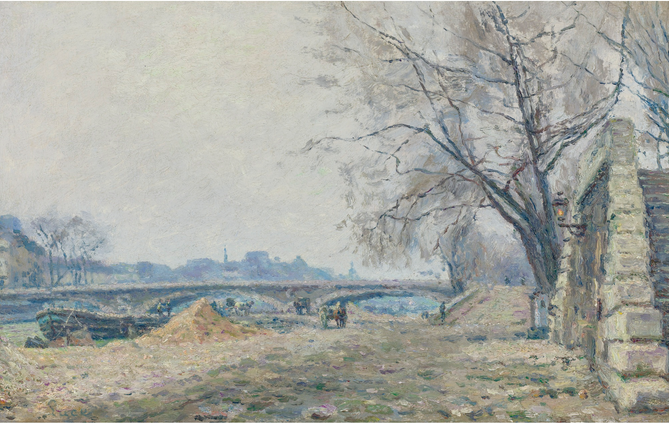 Le Pont de Solférino - Maximilien Luce - Alpha Reproduction