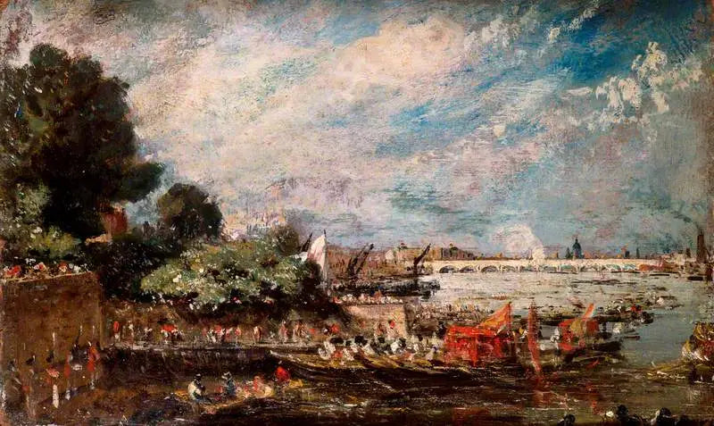 ホワイトホールの階段から見たウォータールー橋 - ジョン・コンスタブル

Source:
Le pont de Waterloo depuis les escaliers de Whitehall - John Constable