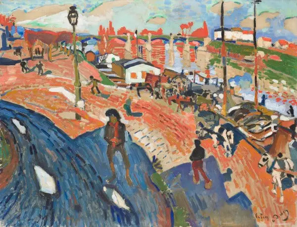 ル・ポン・デュ・ペック - アンドレ・ドラン

Source:
Le Pont du Pecq - André Derain