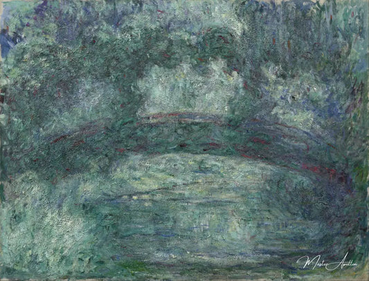 Le pont japonais,1919 - Claude Monet - Reproductions de tableaux et peintures haut de gamme