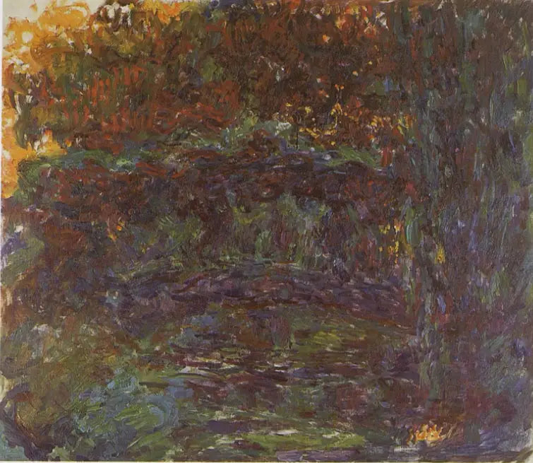 Reproduction du tableau « Le pont japonais - Claude Monet » par Alpha Reproduction en peinture à l’huile