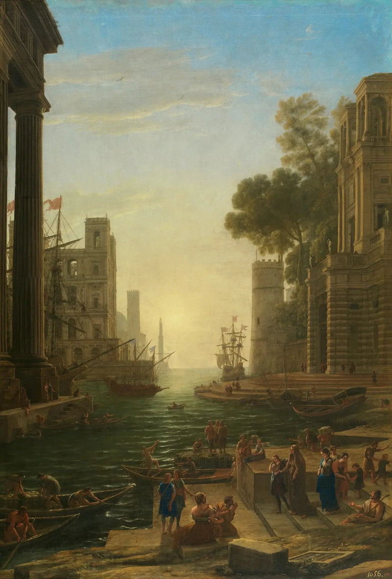 聖パウロの乗船を伴うオスティ港 - クロード・ロラン

Source:
Le Port d'Ostie avec l'embarquement de sainte Paule - Claude Lorrain