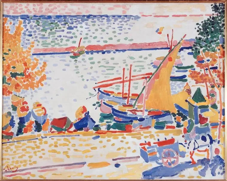 コリューール港 - アンドレ・ドラン

Source:
Le Port de Collioure - André Derain