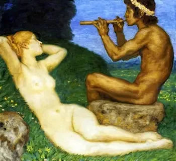 愛の春 - フランツ・フォン・シュトゥック