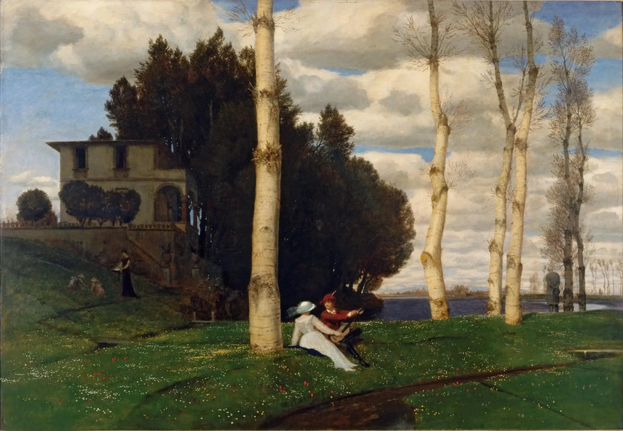春（人生の三つの時代） - アルノルト・ベックリン

Source:
Le Printemps (Les Trois Âges de la Vie) - Arnold Böcklin