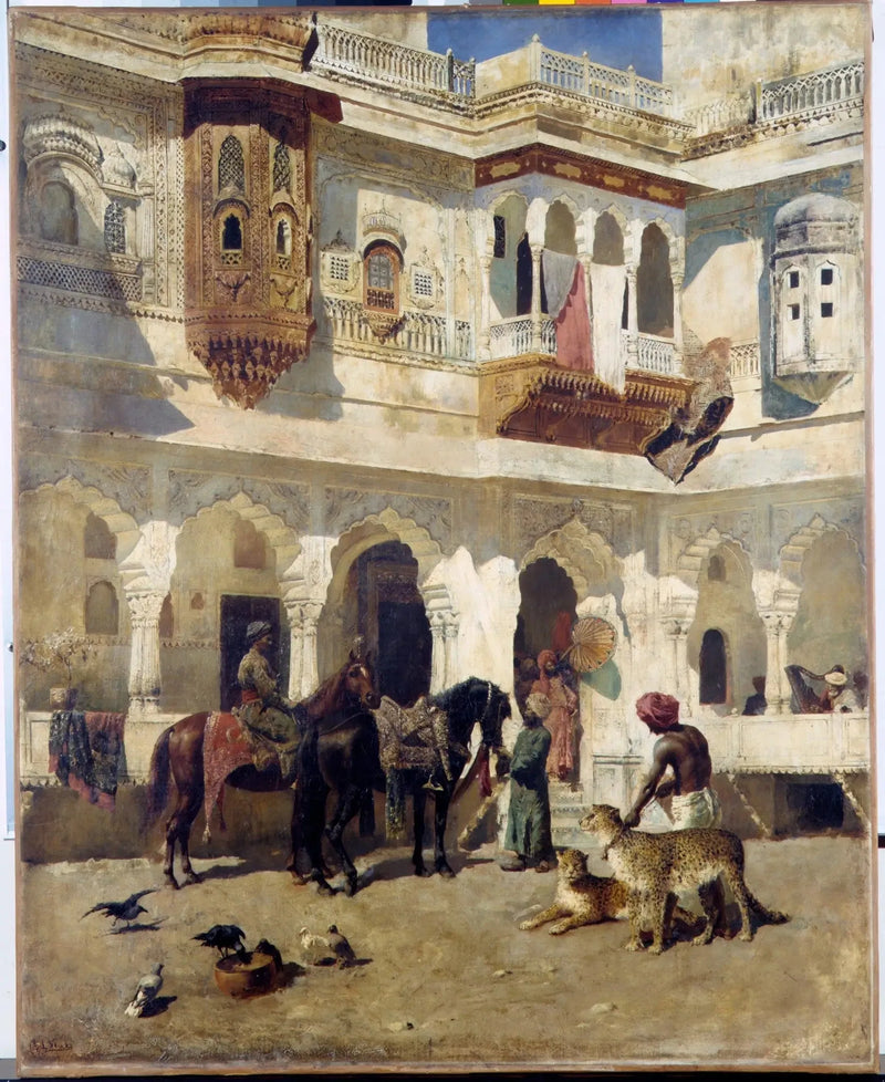 ル・ラジャーが狩りに出かける - エドウィン・ロード・ウィークス

Source:
Le Rajah part à la chasse - Edwin Lord Weeks