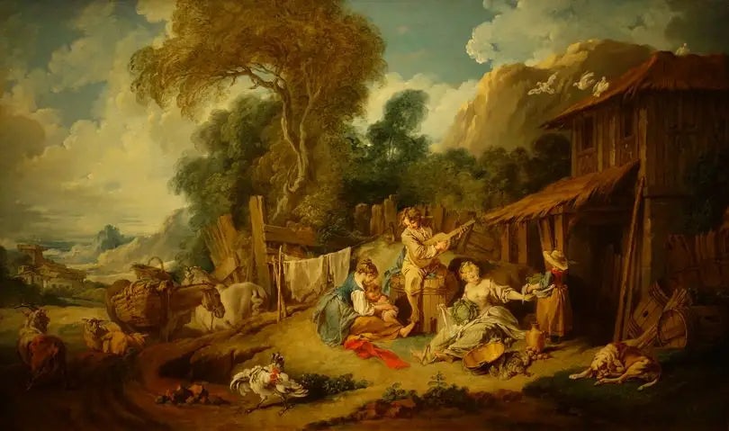 農夫の休息 - フランソワ・ブーシェ

Source:
Le repos des fermiers - François Boucher