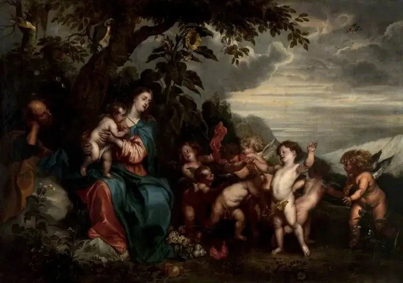 エジプト逃避中の休息 - アントワーヌ・ヴァン・ダイク

Source:
Le repos pendant la fuite en Égypte - Antoine van Dyck