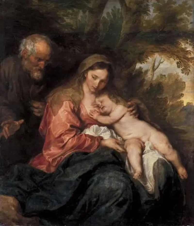 エジプト逃避中の休息 - アントワーヌ・ヴァン・ダイク

Source:
Le Repos pendant la fuite en Égypte - Antoine van Dyck