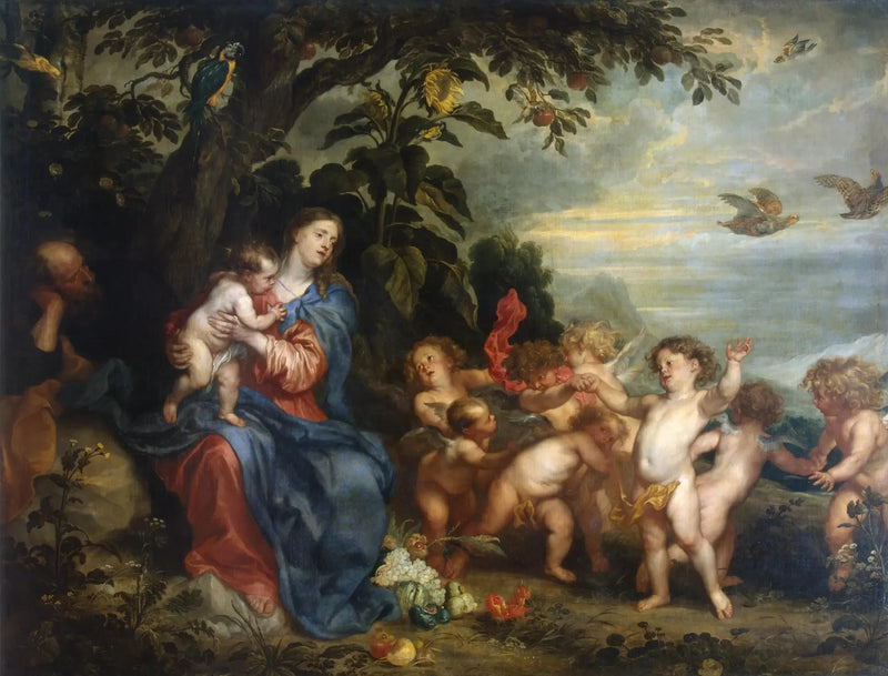 エジプト逃避中の休息 - アントワーヌ・ヴァン・ダイク

Source:
Le Repos pendant la fuite en Égypte - Antoine van Dyck