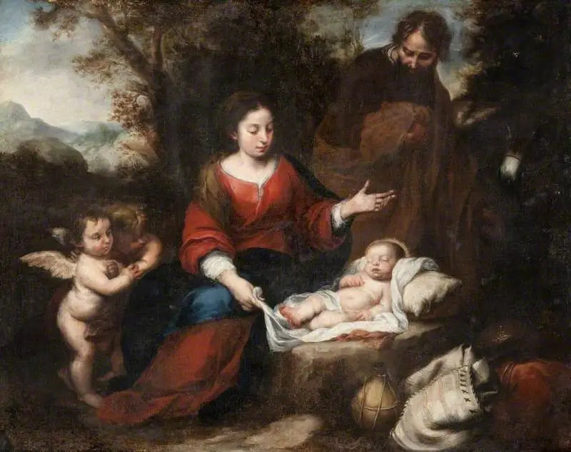 エジプト逃避中の休息 - バルトロメ・エステバン・ムリリョ

Source:
Le repos pendant la fuite en Égypte - Bartolomé Esteban Murillo