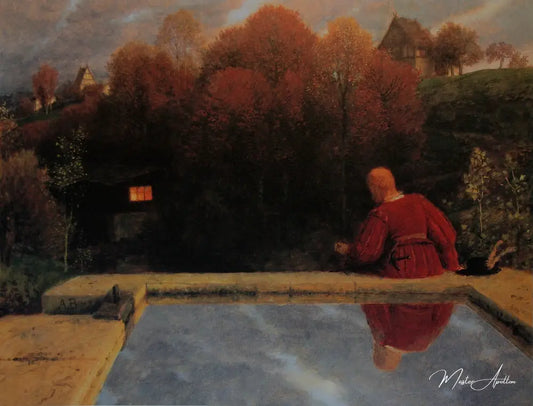 Le retour au pays - Arnold Böcklin - Reproductions de tableaux et peintures haut de gamme