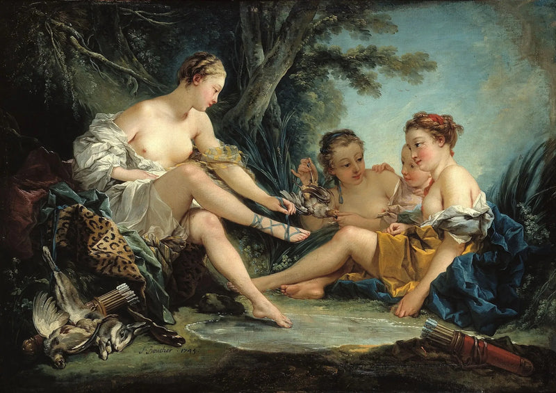 ディアンヌ猟師の帰還 - フランソワ・ブーシェ

Source:
Le Retour de Diane Chasseresse - François Boucher
