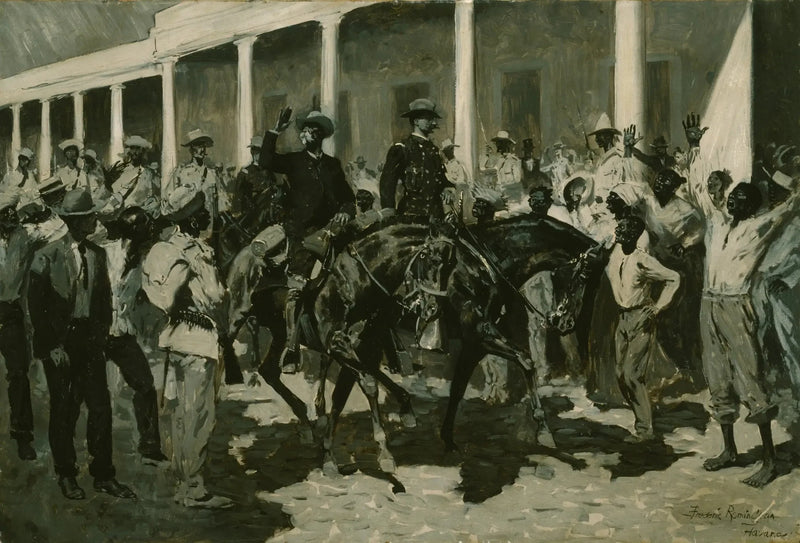 ゴメスのハバナへの帰還 - フレデリック・レミントン

Source:
Le retour de Gomez à La Havane - Frederic Remington