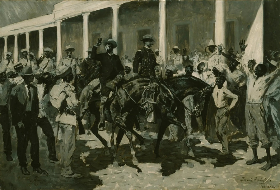 ゴメスのハバナへの帰還 - フレデリック・レミントン

Source:
Le retour de Gomez à La Havane - Frederic Remington