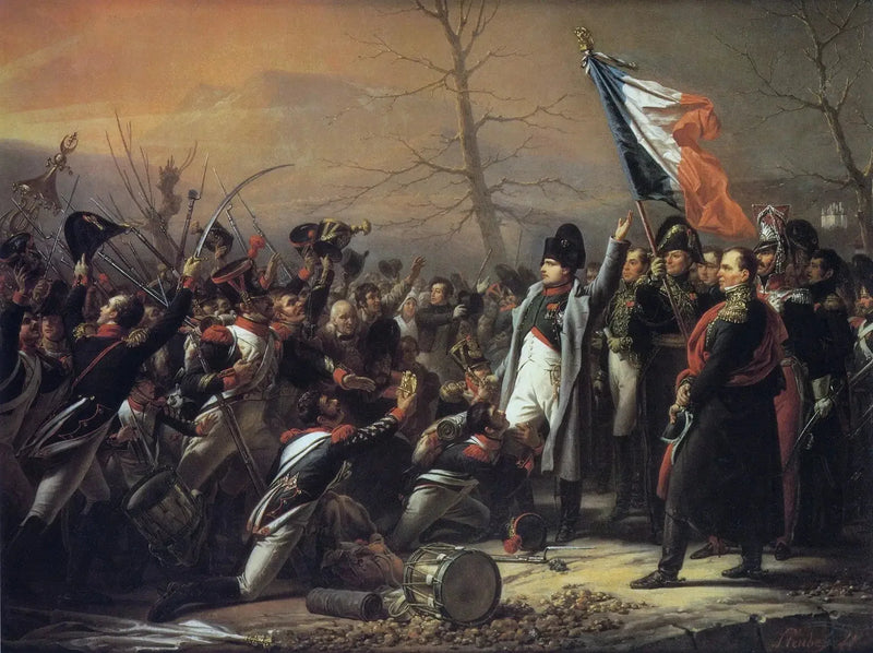 エルバ島からのナポレオンの帰還 - シャルル・ド・スチューベン

Source:
Le retour de Napoléon de l'île d'Elbe - Charles de Steuben