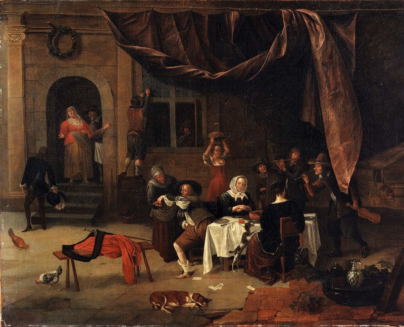 Le retour du fils prodigue - Jan Steen image 1 tableau peint à l’huile sur toile
