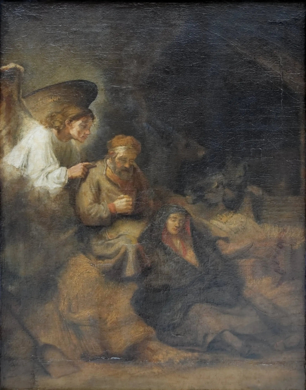 Le rêve de Saint Joseph - Rembrandt image 1 tableau peint à l’huile sur toile