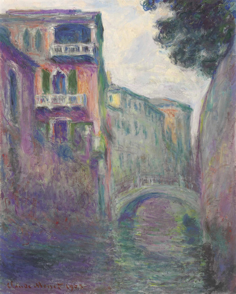 Le Rio de la Salute - Claude Monet image 1 reproduction de peinture à l’huile