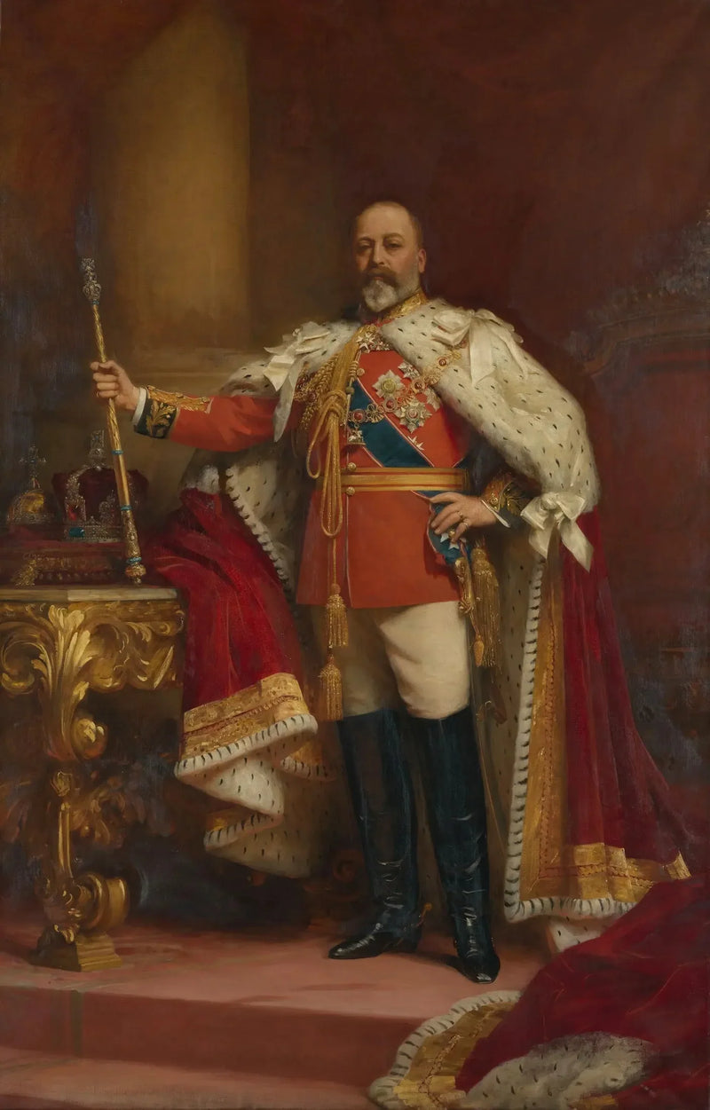 エドワード7世（1841-1910） - ルーク・フィルズ

Source:
Le roi Édouard VII (1841-1910) - Luke Fildes