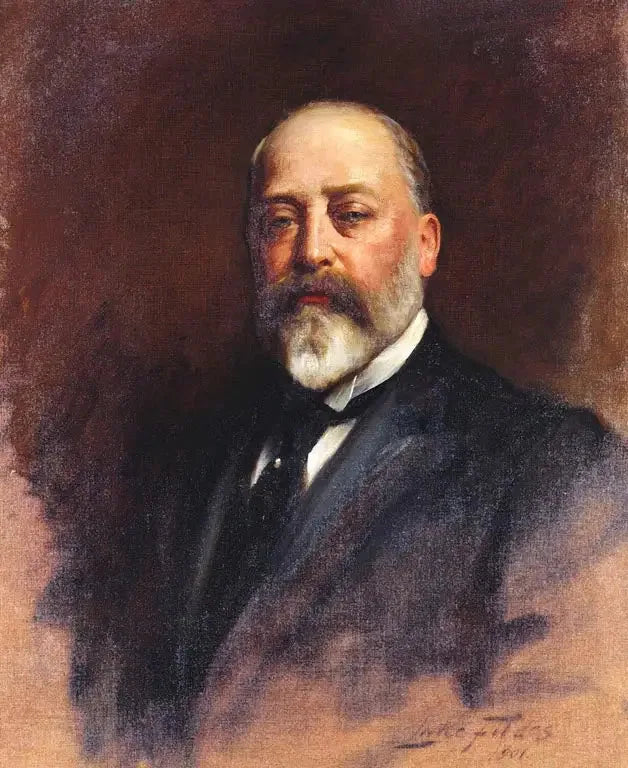 エドワード7世（1841-1910） - ルーク・フィルズ

Source:
Le roi Édouard VII (1841-1910) - Luke Fildes
