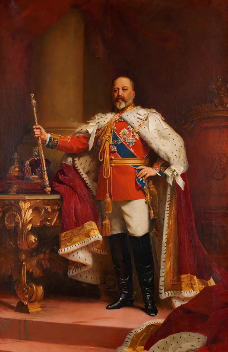 エドワード7世（1841年–1910年） - ルーク・フィルズ

Source:
Le roi Édouard VII (1841–1910) - Luke Fildes