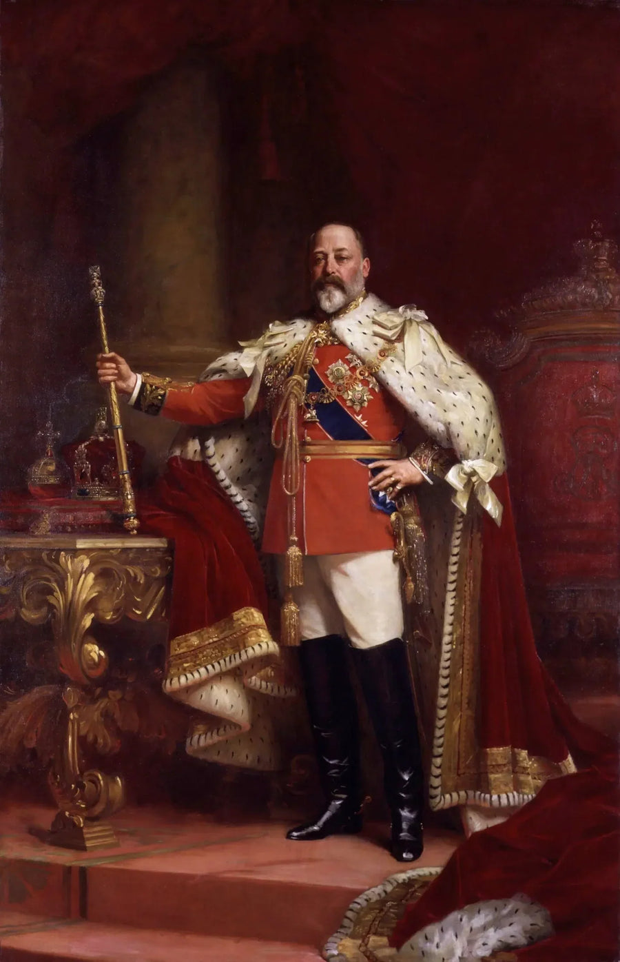 エドワード7世王 - ルーク・フィルズ

Source:
Le roi Édouard VII - Luke Fildes