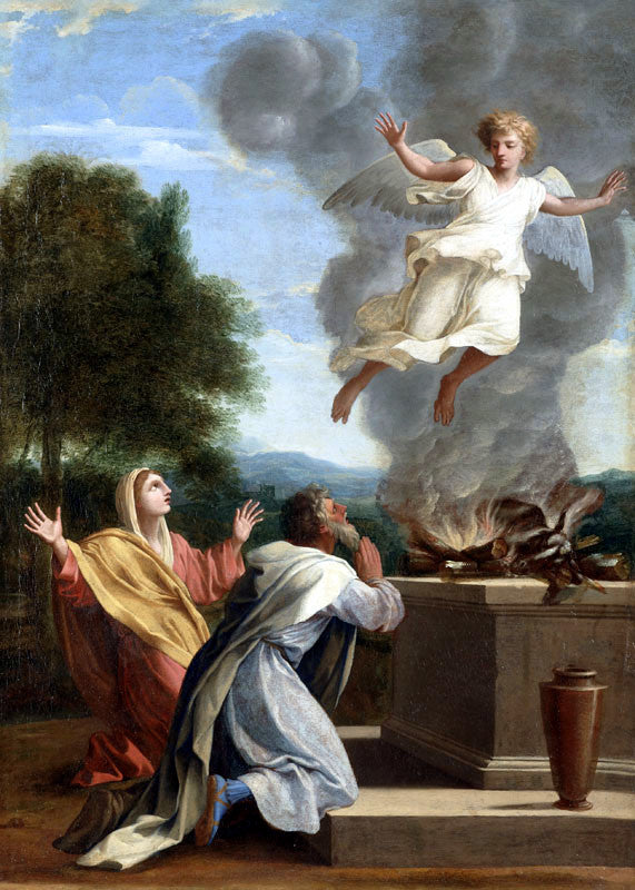 Le Sacrifice de Manué - Eustache Le Sueur - Alpha Reproduction