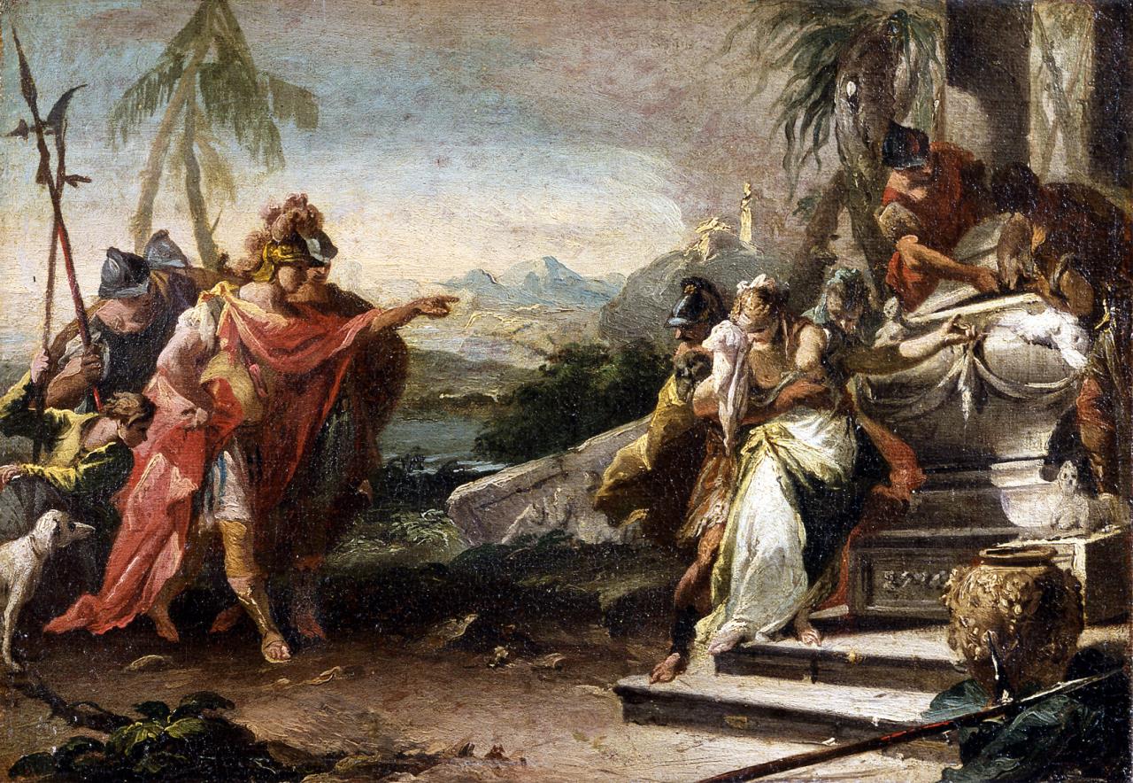 Le sacrifice de Polyxène - Giovanni Battista Pittoni - Alpha Reproduction