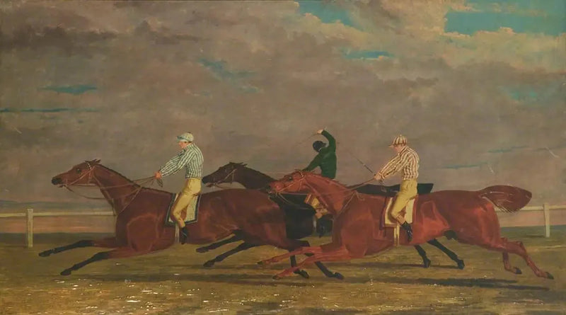 ル・サン・レジェ、1826年 - ジョン・フレデリック・ヘリング・シニア

Source:
Le Saint Léger, 1826 - John Frederick Herring, Sr.