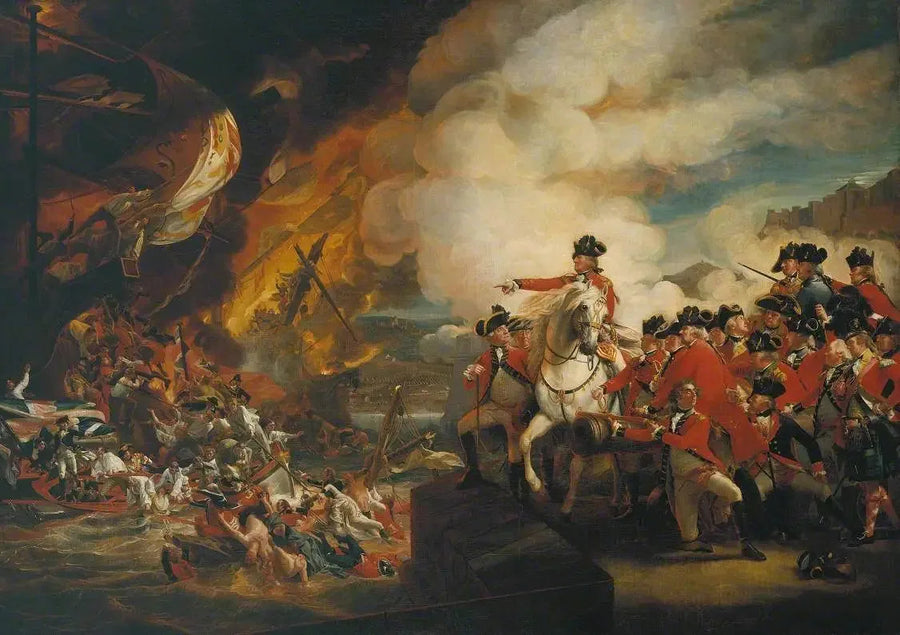 ジブラルタルの座席と慰め、1782年9月13日；レプリカ - ジョン・シングルトン・コープリー

Source:
Le siège et le soulagement de Gibraltar, 13 septembre 1782 ; réplique - John Singleton Copley