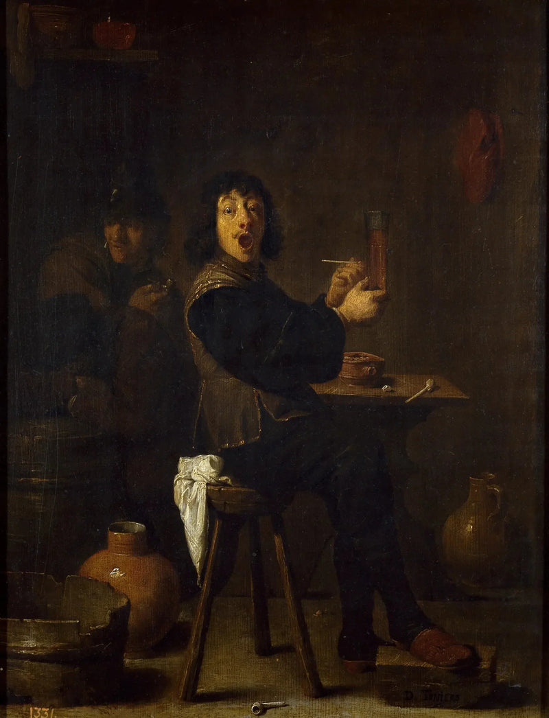 陽気な兵士 - デイビッド・テニエール・ル・ジュヌ

Source:
Le soldat joyeux - David Teniers le Jeune