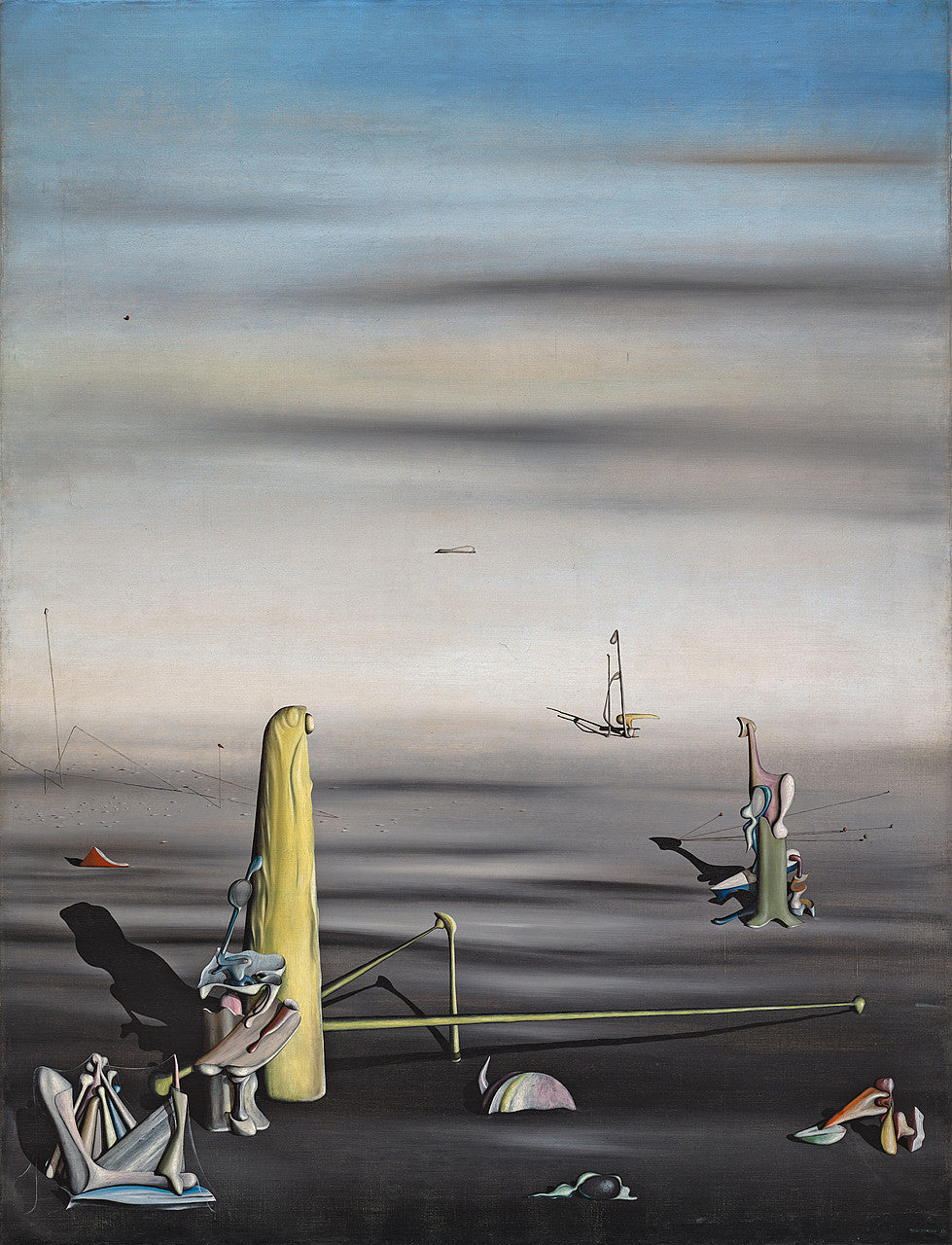 Le soleil dans son écrin - Yves Tanguy image 1 copie de tableau peinte à la main