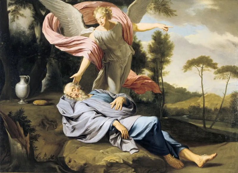 エリーの眠り - ルイ・ジャン・フランソワ・ラグレネ

Source:
Le Sommeil d'Élie - Louis Jean François Lagrenée
