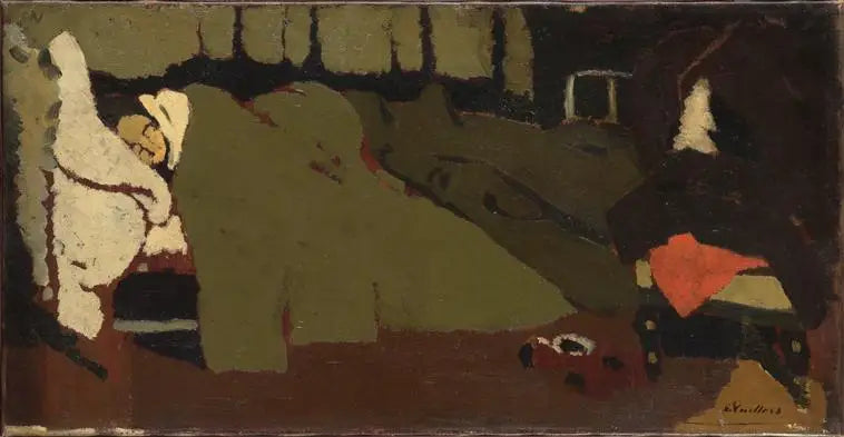 Le Sommeil - Édouard Vuillard image 1 tableau peint à l’huile sur toile