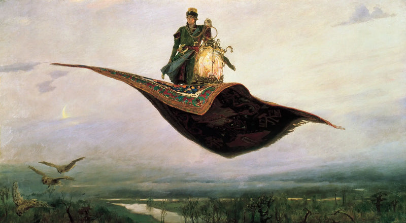 空飛ぶ絨毯 - ヴィクトル・ヴァスネツォフ

Source:
Le Tapis volant - Viktor Vasnetsov