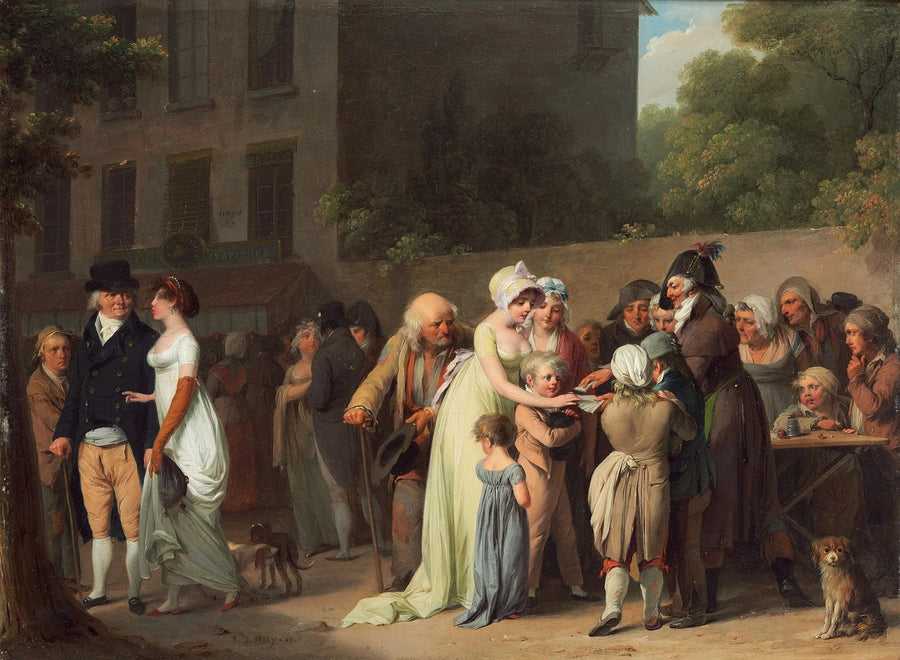 ブールバールの詐欺師 - ルイ＝レオポルド・ボイリー

Source:
Le Tricheur du boulevard - Louis-Léopold Boilly