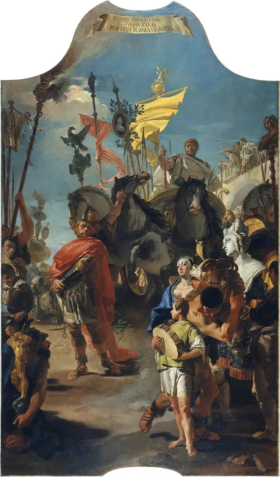 マリウスの勝利 - ジョバンニ・バッティスタ・ティエポロ

Source:
Le Triomphe de Marius - Giovanni Battista Tiepolo