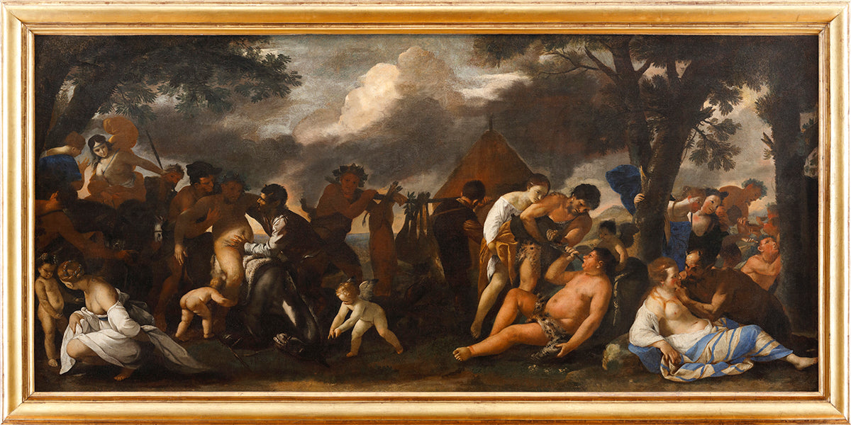 Le Triomphe de Silène - Mattia Preti image 1 copie de tableau peinte à la main