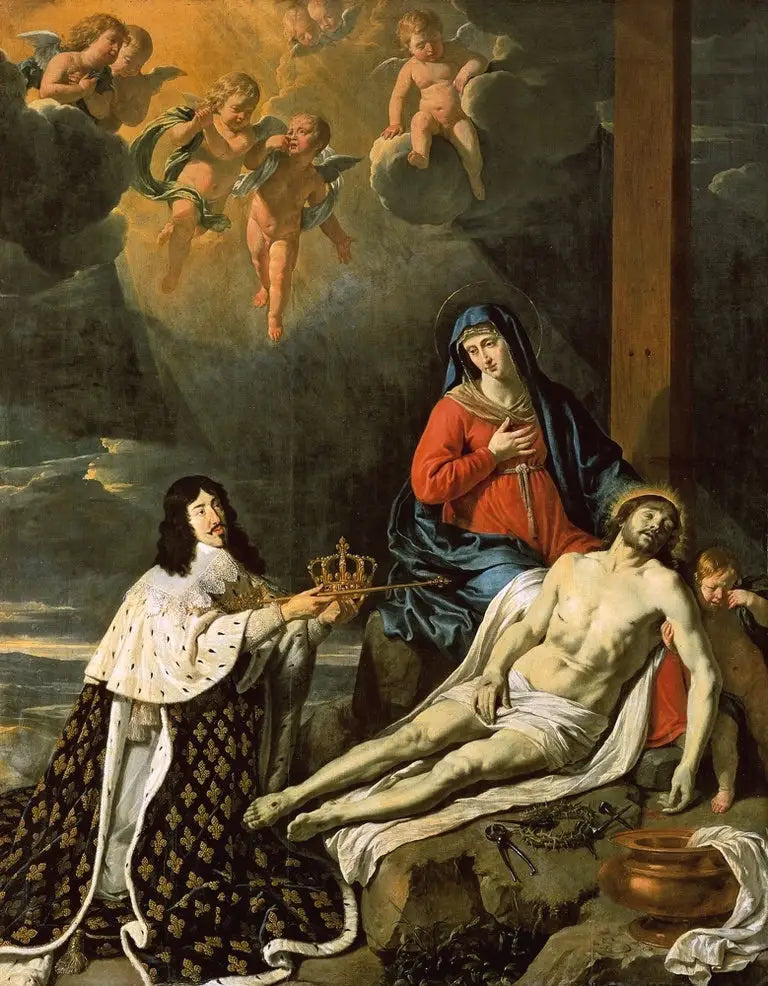 ルイ13世の願い - フィリップ・ド・シャンパーニュ

Source:
Le vœu de Louis XIII - Philippe de Champaigne