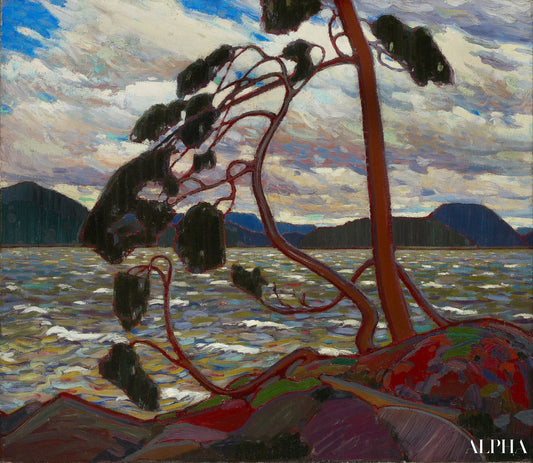 Le vent d'ouest - Tom Thomson - Reproductions de tableaux et peintures haut de gamme