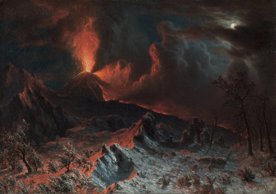 真夜中のヴェスヴィオ - アルバート・ビアシュタット

Source:
Le Vésuve à minuit - Albert Bierstadt