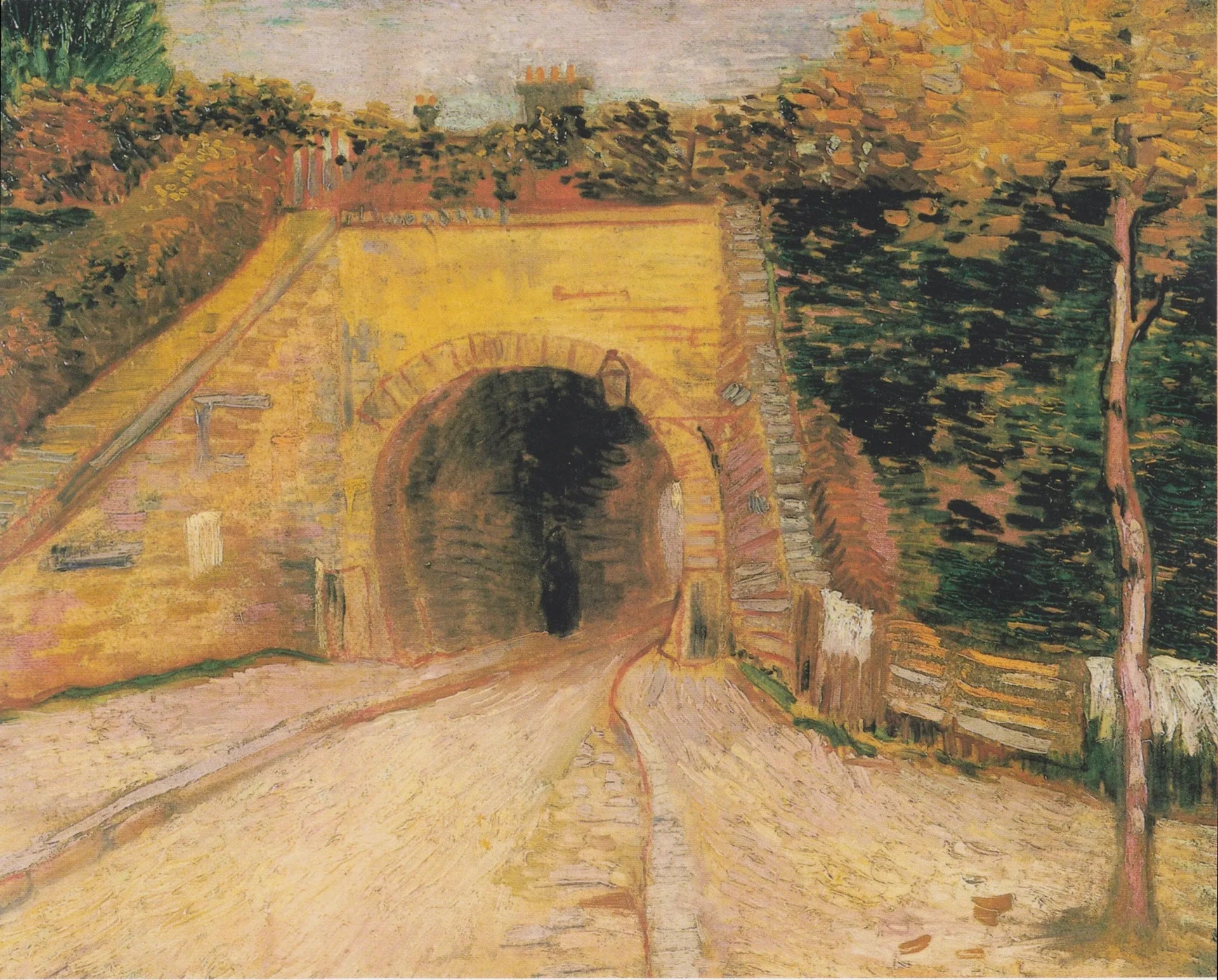 Le viaduc - Vincent van Gogh image 1 reproduction réalisée par Alpha Reproduction
