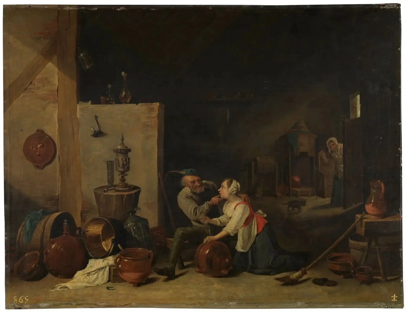 老人と召使い - デイヴィッド・テニエール・ル・ジュヌ

Source:
Le vieil homme et la servante - David Teniers le Jeune