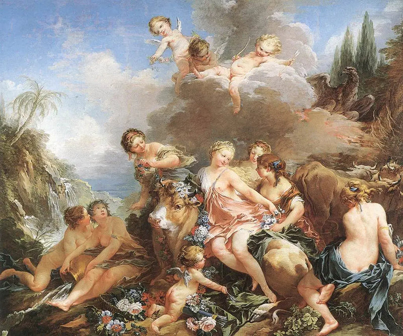 ヨーロッパの誘惑 - フランソワ・ブーシェ

Source:
Le Viol d'Europe - François Boucher