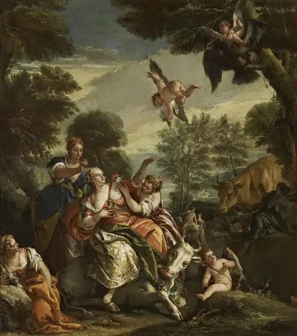 ヨーロッパの誘惑 - ジョヴァンニ・バッティスタ・ティエポロ

Source:
Le Viol d'Europe - Giovanni Battista Tiepolo