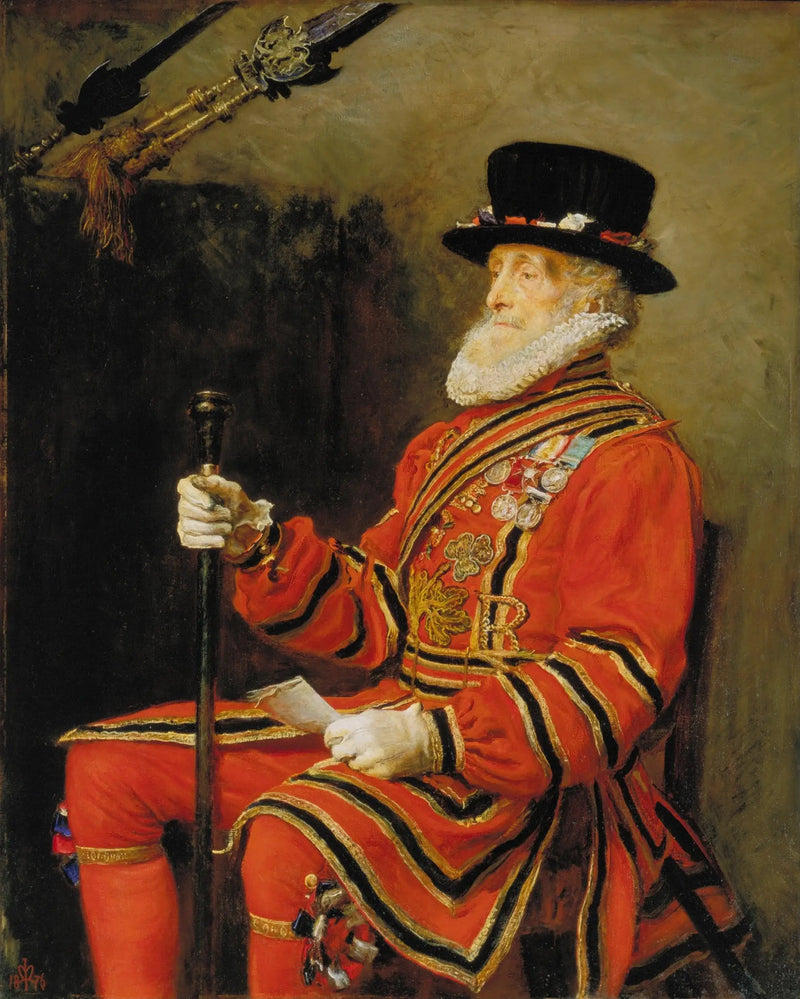守衛のヨーマン - ジョン・エヴァレット・ミレー

Source:
Le Yeoman de la Garde - John Everett Millais